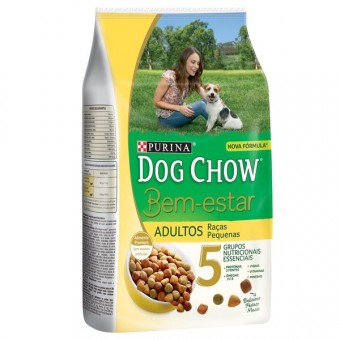 Dog Chow Bem Estar Adultos Raças Pequenas - 15kg